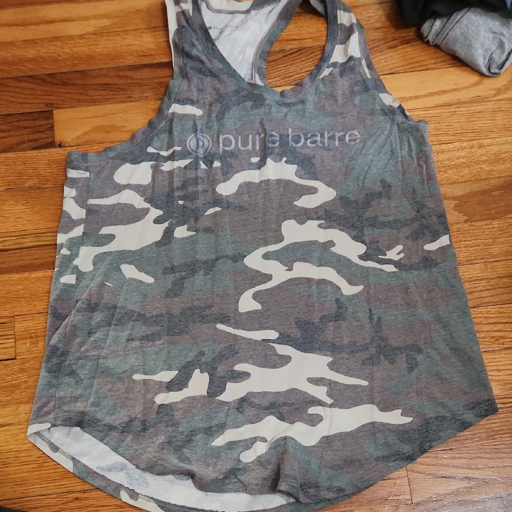 Pure Barre Camo Tank Top